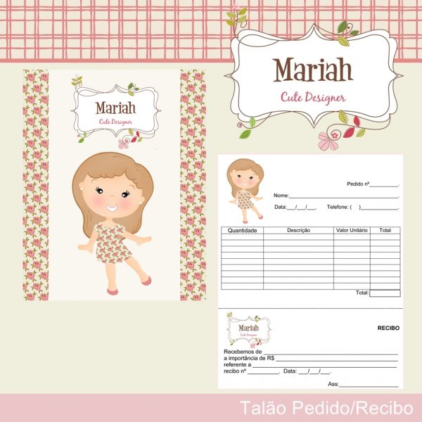 Talão Pedido/Recibo (Arte)